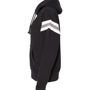 Side view of Vintage Athletic Hooded Sweatshirt