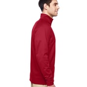 Side view of Adult 6 Oz. DRI-POWER® SPORT Quarter-Zip Cadet Collar Sweatshirt