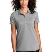 Front view of Ladies Gingham Polo