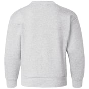 Back view of Ecosmart® Youth Crewneck Sweatshirt