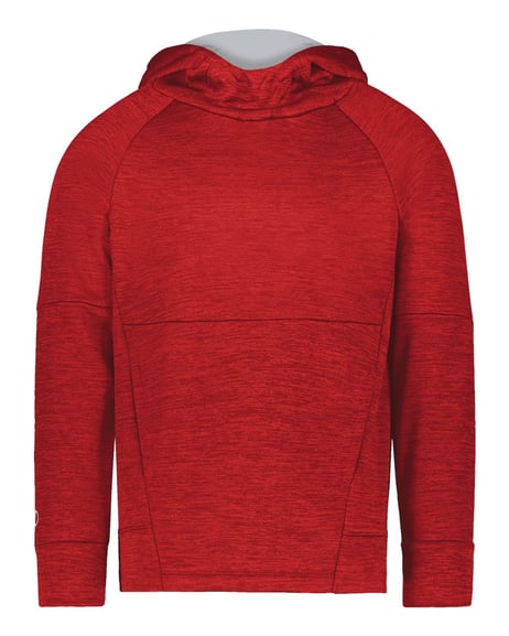 Front view of Youth All-Pro Performance Fleece Hooded Sweatshirt