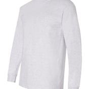 Side view of USA-Made Long Sleeve T-Shirt