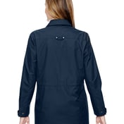 Back view of Ladies’ Excursion Ambassador Lightweight Jacket With Fold Down Collar