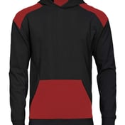 Front view of Youth Breakout Performance Fleece Hooded Sweatshirt