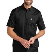 Front view of Rugged Professional Series Short Sleeve Shirt