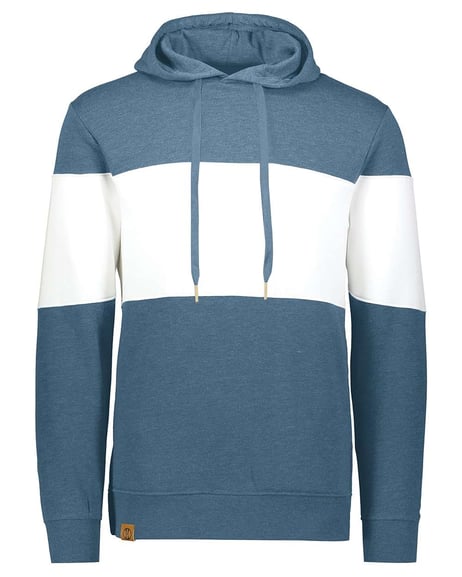 Front view of All-American Fleece Colorblocked Hooded Sweatshirt