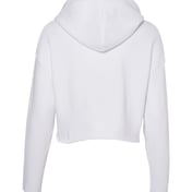 Back view of Women’s Crop Fleece Hoodie