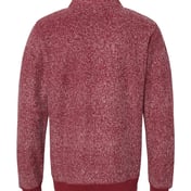 Back view of Aspen Fleece Quarter-Zip Sweatshirt