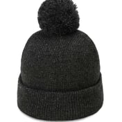 Front view of The Mammoth Cuffed Beanie