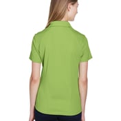 Back view of Ladies’ Recycled Polyester Performance Piqué Polo