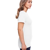 Side view of Ladies’ Softstyle CVC T-Shirt
