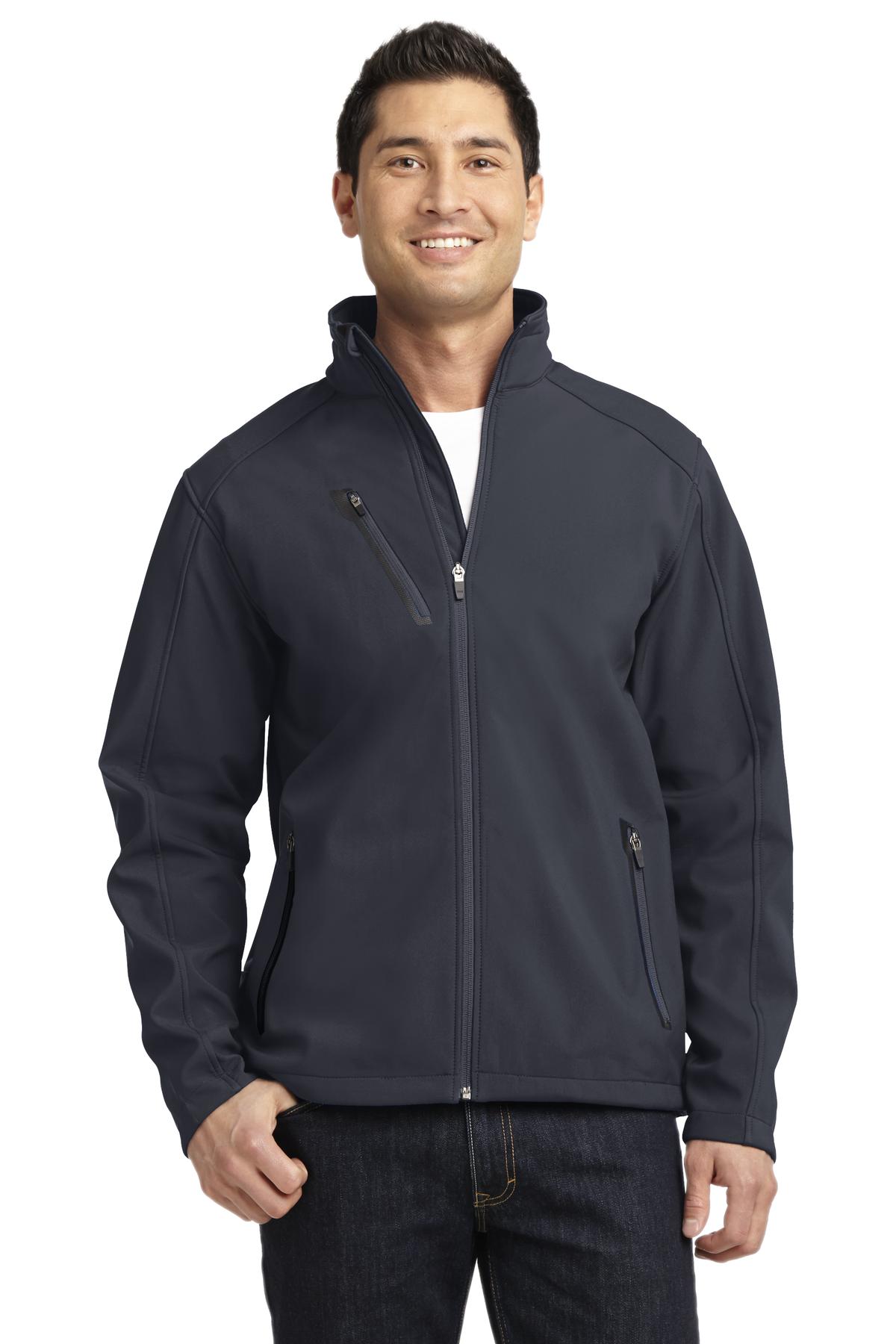 Front view of Welded Soft Shell Jacket