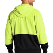 Back view of Enhanced Visibility Fleece Pullover Hoodie