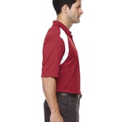 Side view of Men’s Eperformance Colorblock Textured Polo