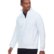 Side view of Ultimate Fleece Quarter-Zip Sweatshirt