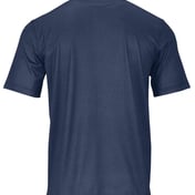 Back view of Derby Sublimated Heathered Polo