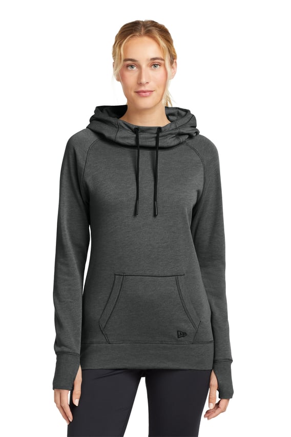 Front view of Women’s Tri-Blend Fleece Pullover Hoodie