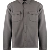 Front view of Fleece Snap Jacket