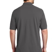 Back view of Tall EZCotton&reg; PoloTK8000