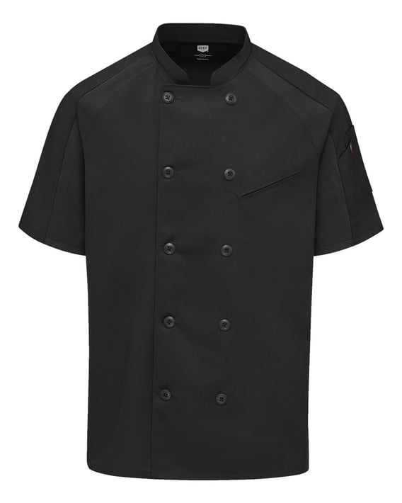 Front view of Airflow Raglan Chef Coat