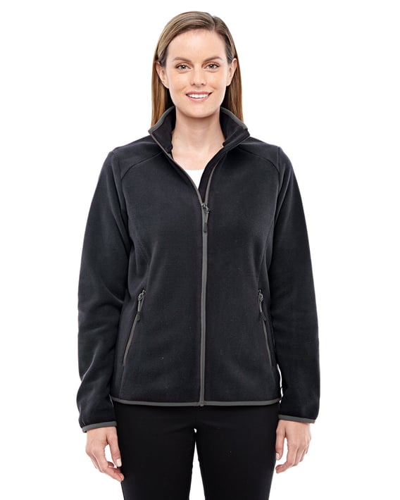 Front view of Ladies’ Vector Interactive Polartec Fleece Jacket
