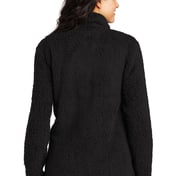 Back view of Women’s Cozy 1/4-Zip Fleece