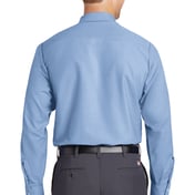 Back view of Long Sleeve Industrial Work Shirt