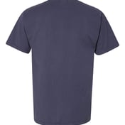Back view of Garment-Dyed Pocket T-Shirt