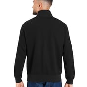 Back view of Unisex Ultimate Fleece Quarter-Zip Sweatshirt