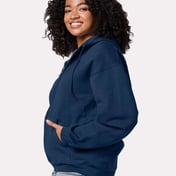 Side view of Rugged Full-Zip Hooded Sweatshirt