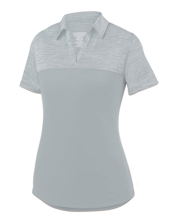 Side view of Women’s Shadow Tonal Heather Polo