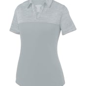 Side view of Women’s Shadow Tonal Heather Polo