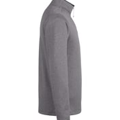 Side view of Venture Heathered Stripe Quarter-Zip Pullover