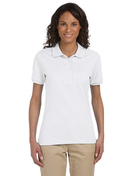 Front view of Ladies’ SpotShield™ Jersey Polo