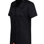 Side view of Women’s Short Sleeve Work Shirt