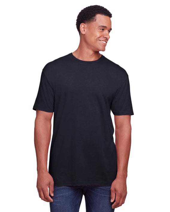 Front view of Men’s Softstyle CVC T-Shirt