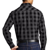 Back view of Everyday Plaid Shirt