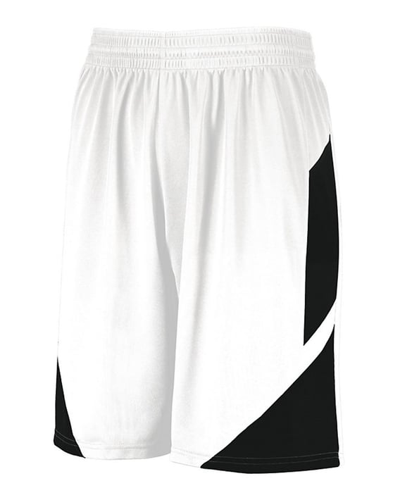 Side view of Youth Step-Back Basketball Shorts