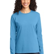 Front view of Women’s Long Sleeve Core Cotton Tee