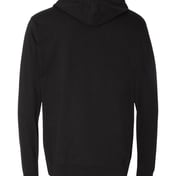 Back view of Lightweight Hooded Pullover T-Shirt