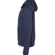 Side view of Youth Sponge Fleece Full-Zip Hoodie