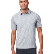 Front view of Eclipse Jacquard Polo