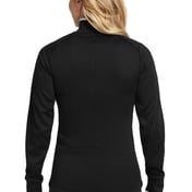 Back view of Women’s Dri-FIT 1/2-Zip Cover-Up