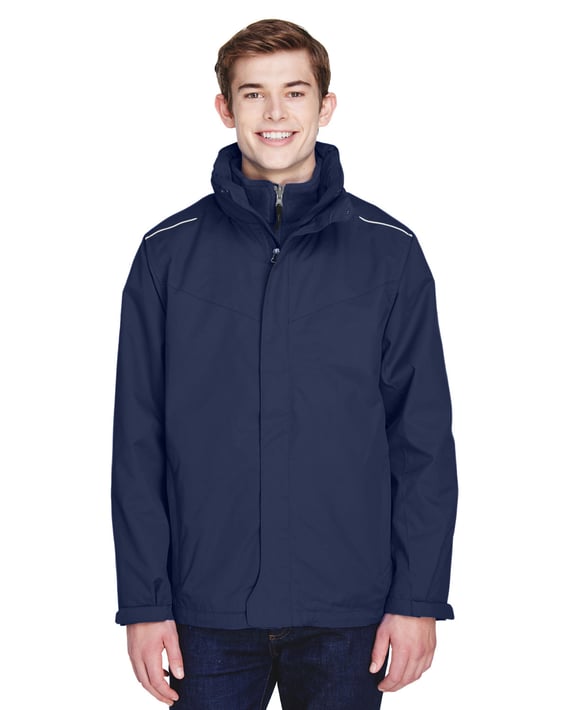 Front view of Men’s Tall Region 3-in-1 Jacket With Fleece Liner