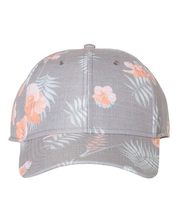 Front view of Tropical Print Cap