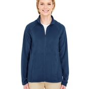 Front view of Ladies’ Cool & Dry Full-Zip Microfleece