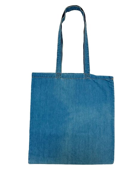 Front view of Denim Tote