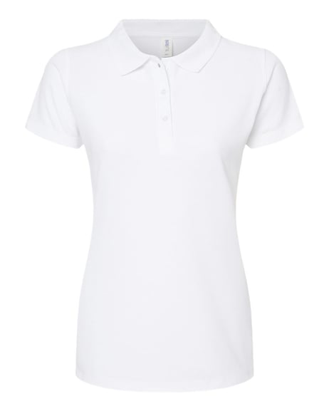 Front view of Women's 50/50 Sport Pique Polo