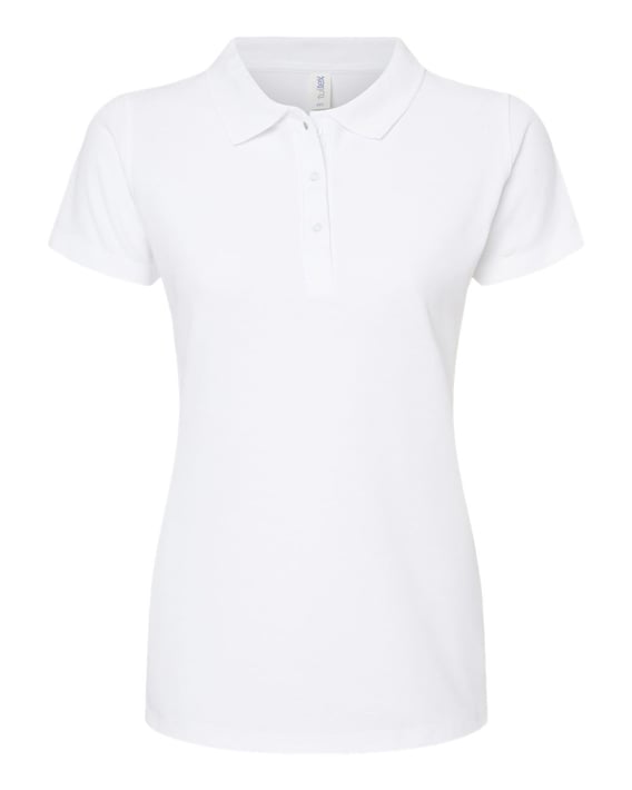 Front view of Women’s 50/50 Sport Pique Polo