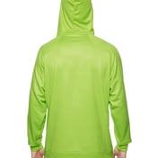 Back view of Adult “VOLT” Poly Fleece Hood